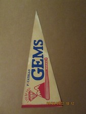 Pioneer League Pocatello Gems Vintage Defunct 1984 Team Logo Baseball Pennant