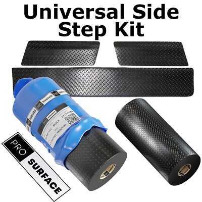 Universal Sidestep Side Step 3mm Rubber Cut to Shape A huge 250mm x 3 ...