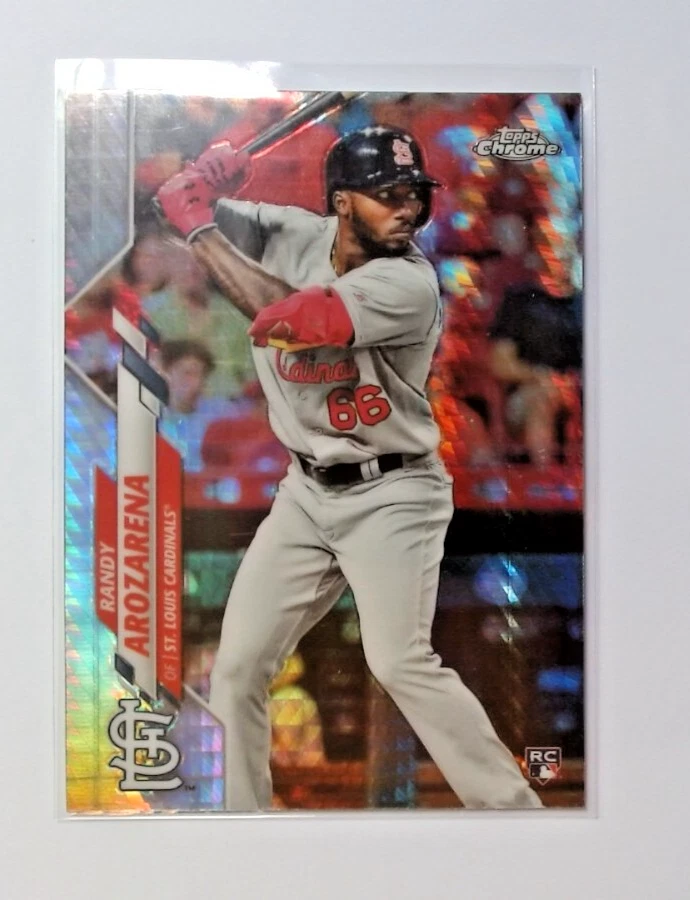Randy Arozarena 2020 Topps Chrome Rookie Prism Refractor #49 Mariners RC