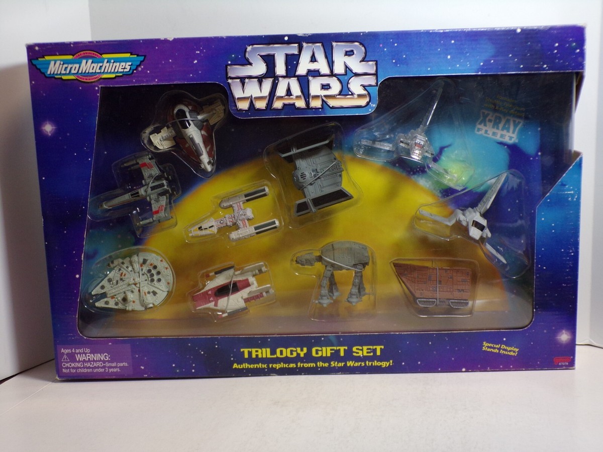 Star Wars Micro Machines Trilogy Gift Set 1996 Millennium Falcon X