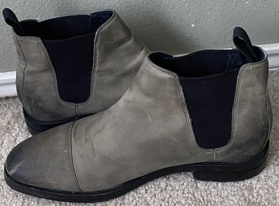 Men\'s Cole Haan Chelsea Grey Boot Size 9 s-l400.jpg main image 2