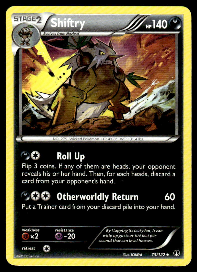 Pokemon TCG XY - BREAKpoint #73/122 Shiftry LP