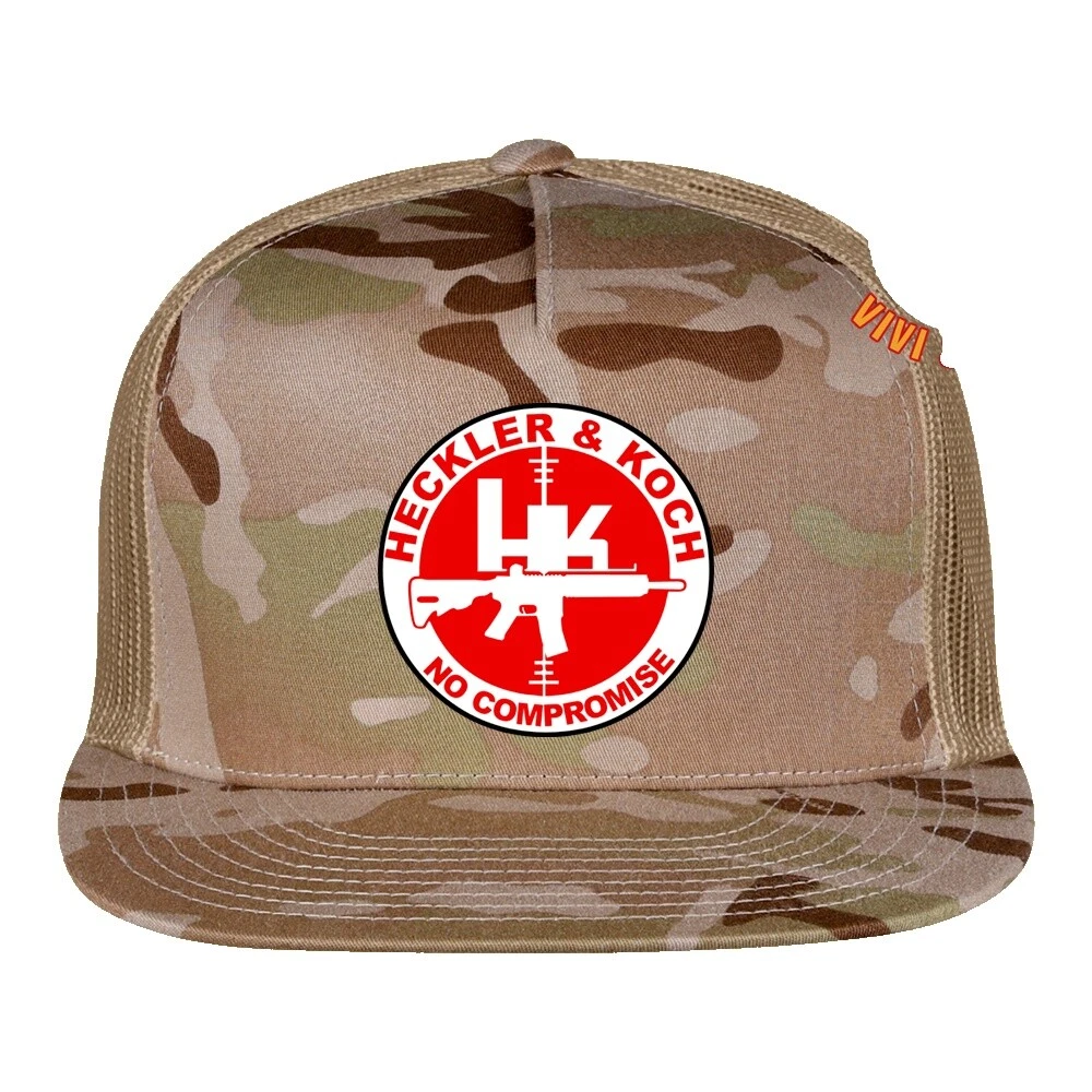 Sombreros de camionero de algodón marrón para hombre