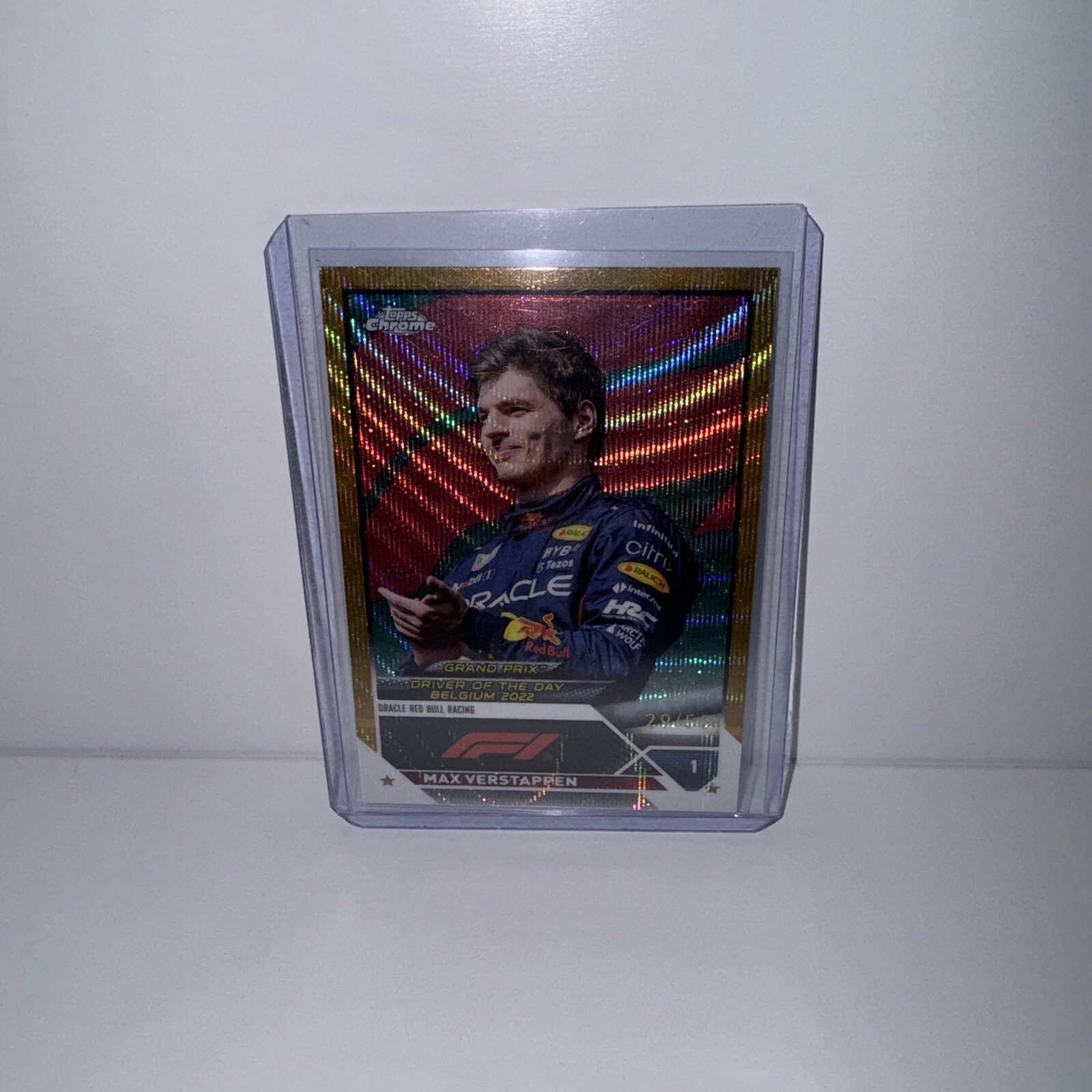 Topps Chrome Max Verstappen 2023 29/50