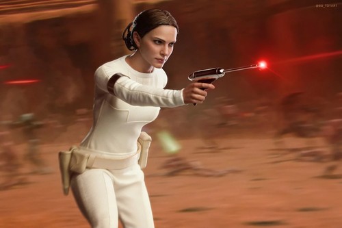 Hot Toys MMS678 Star Wars Episode II: L'Attaque des Clones Padmé Amidala 27cm - Imagen 20 de 21