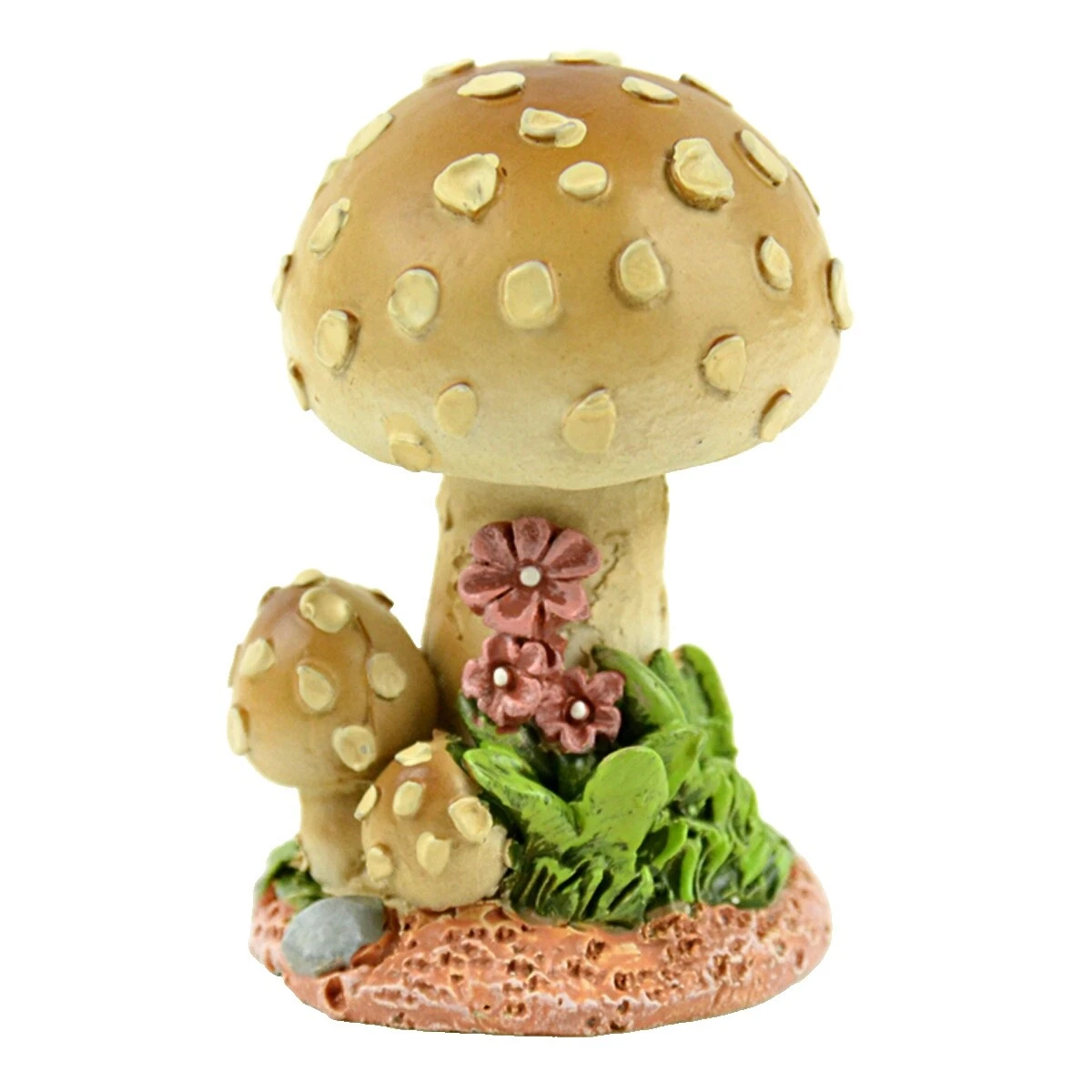 花卉小型花园雕像、摆件