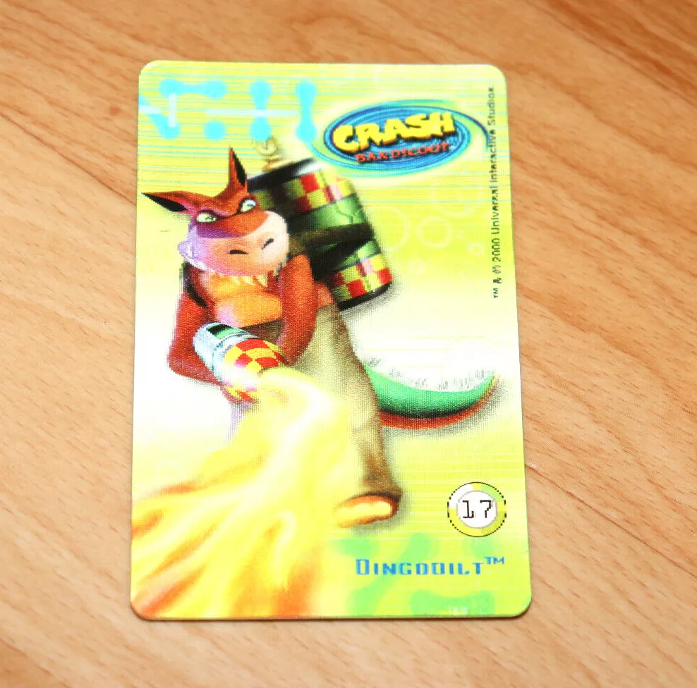 Crash Bandicoot Card 