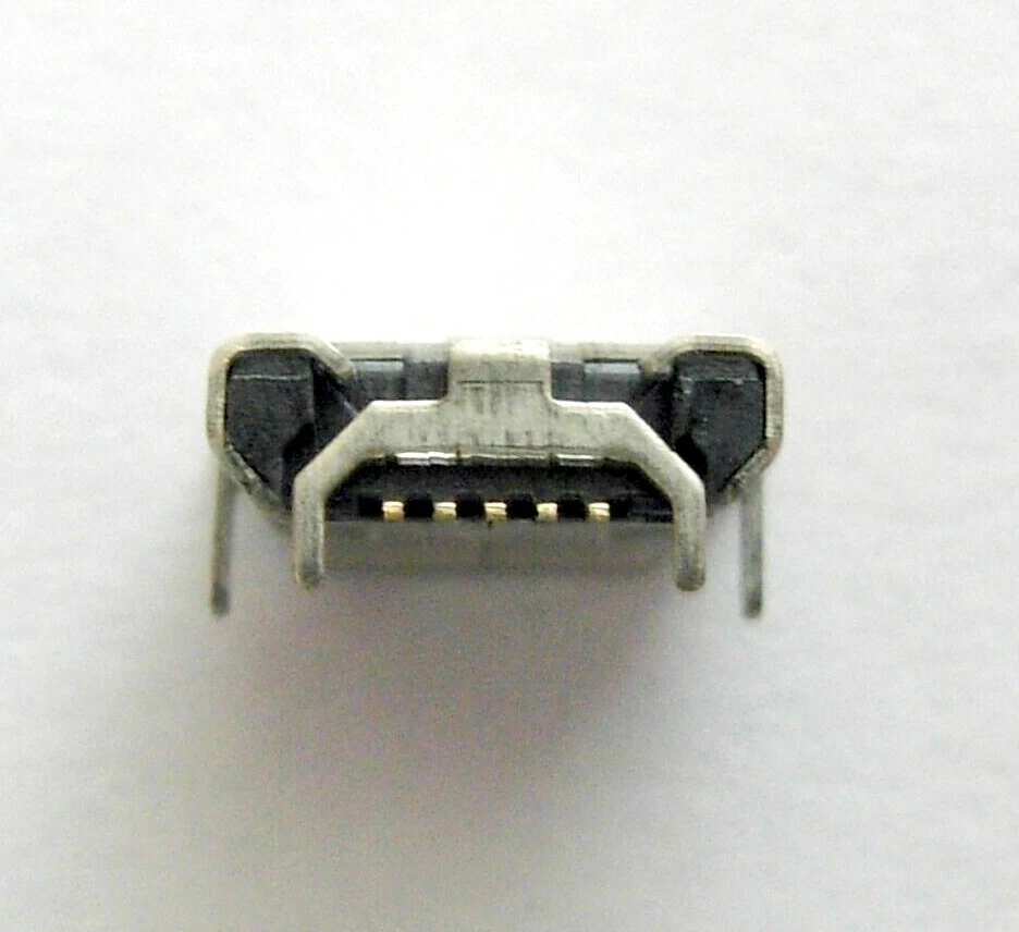 2x connecteur à souder micro USB type B femelle / 2x Female connector to solder - Photo 3/4
