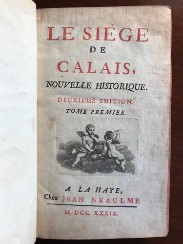Le Siège de Calais - Nouvelle historique - Tencin - Deuxième édition - 1739 - Picture 2 of 13