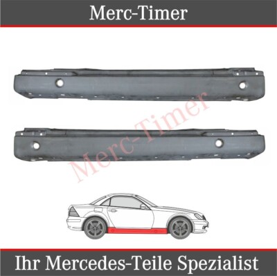 Mercedes SLK-Klasse R170 1996-2005 Seiten Schweller Paar Reparaturblech L+R