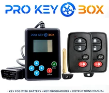 2 New Replacement Proxy Remote Key Fob & Programmer for Select Toyota vehicles