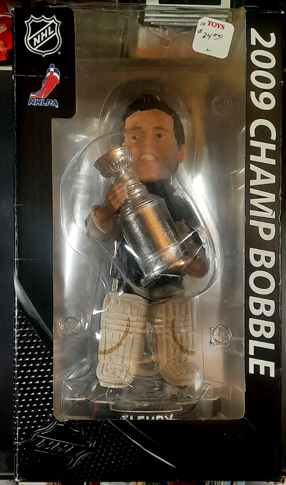 Figura MARC-ANDRE FLEURY Pittsburgh Penguins Stanley Cup #484 / 2009 nueva en caja Foto 3 de 4