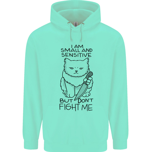 Cat Dont Fight Me Funny Childrens Kids Hoodie - Picture 58 of 68