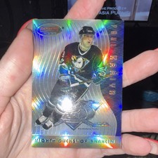 1996 Bowman’s Best Hockey PAUL KARIYA Refractor #BB15 - Ultra Rare Insert SSP