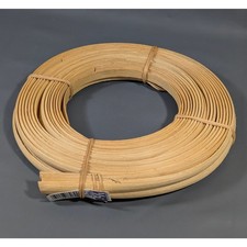 Jadvick 1/2 Inch Flat Oval Reed for Basket Weaving and Chair Caning Craft Coil