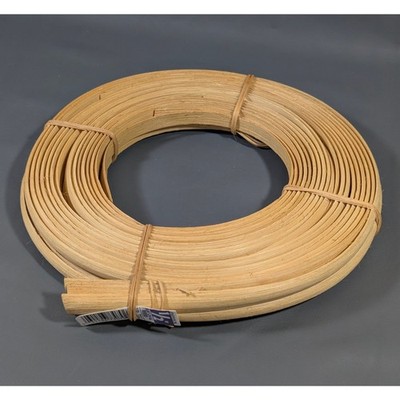Jadvick 1/2 Inch Flat Oval Reed for Basket Weaving and Chair Caning Craft Coil