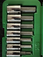 Sk Tools Usa 41427 7pc 12 Drive Metric 6-19mm Hex Bit Socket Set. Sk Tools Usa 41427 7pc 12 Drive Metric 6-19mm Hex Bit Socket Set.