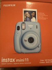 Fujifilm Intax Mini 11 Sky Blue Camera New