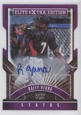 2015 Panini Elite Extra Edition /75 Raffy Ozuna #131 Auto w5b