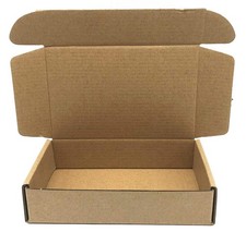 Small Cardboard Shipping Box Mailers 7 x 4.3 x 1.6 Inch Corrugated Packaging ...