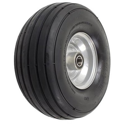 Hay Tedder Tire & Wheel 15'' X 6.00''-6 6 ply 25mm Bore Hub Length 3.18''