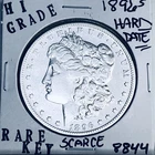 1896 S MORGAN SILVER DOLLAR HI GRADE GENUINE U.S. MINT RARE KEY COIN 8844