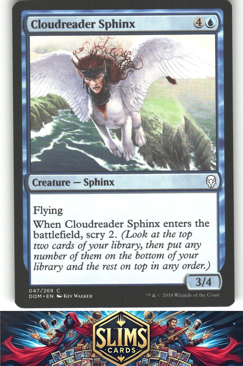 Cloudreader Sphinx - Dominaria - MTG - Common - #47 - NM