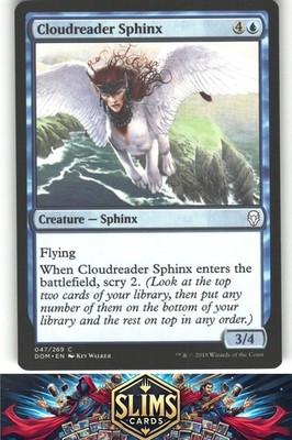 Cloudreader Sphinx - Dominaria - MTG - Common - #47 - NM