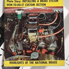 1961 Hot Rod Custom How To Magazine Vtg Nhra Nats Drag Racing Corvair Souping
