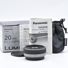 Panasonic LUMIX G 20mm F1.7 ASPH. H-H020 [Near Mint] #12278