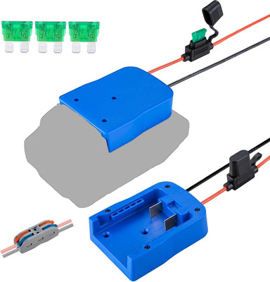 Power Wheel Adapter Compatible for Kobalt 24V Max Battery with Fuse & Wire Termi