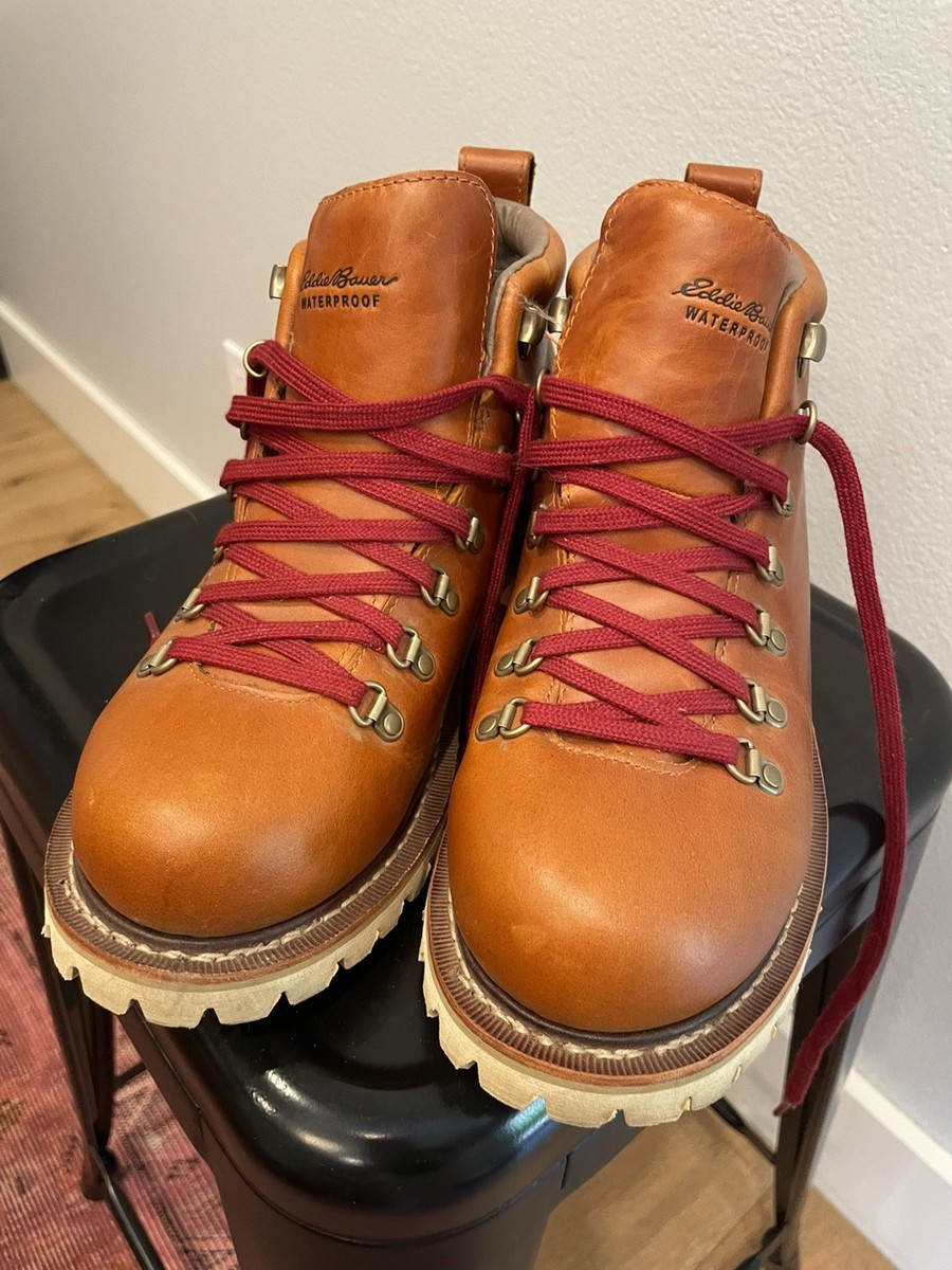 Eddie Bauer Women's K-6 Hiking Boot; size 9.5M; brown leather w