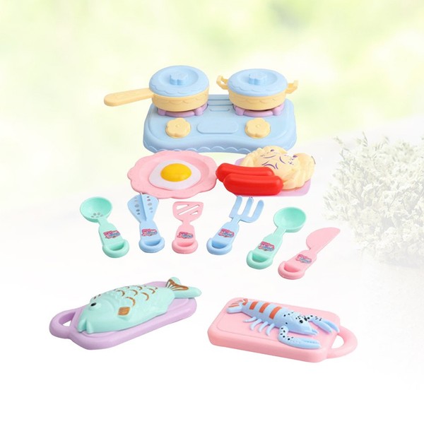  20 Piezas Accesorios de Cocina Infantil Utensilios Herramientas de Cocina Infantil