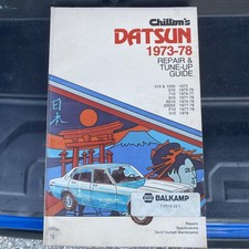 Chiltons Datsun 1973-78 Repair Tune-up Guide 510 610 710 810 B210 200sx F10 Chiltons Datsun 1973-78 Repair Tune-up Guide 510 610 710 810 B210 200sx F10