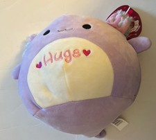 Squishmallow 8" Monica Axolotl "HUGS" ValentineS Plush NEW