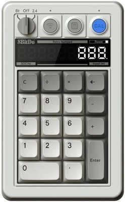 8BitDo Retro 18 Mechanical Numpad M Edition, 18 mechanische Tasten, Bluetooth /