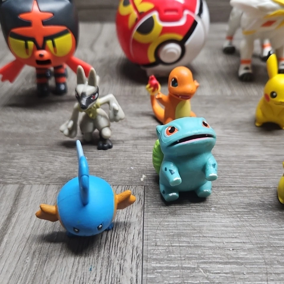 Lote Pokemon Mixto TOMY Happy Meal Mini Figuras De Colección Poke Balls Adorno Llavero Foto 2 de 4