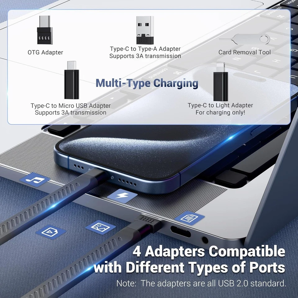 Multi Adapter Converter Kit for Phones and Cameras - Image 4 of 4