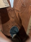 Brown Nocona Boots With Green Quilted Shafts Size 11.5D — photo 8