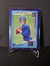 2025 Panini Donruss Optic - Rated Rookie Jaxson Dart #273 Purple Shock Prizm