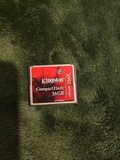 Kingston Ultimate 16GB 266x - CompactFlash I Card - CF/16GB-U2