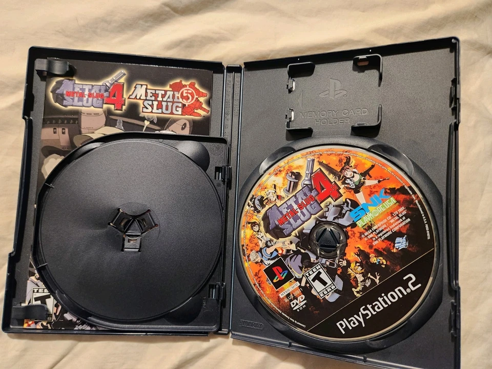 Metal Slug 4/ Metal Slug 5 ( Sony PlayStation 2, PS2 CIB Tested Working - Image 4 of 4