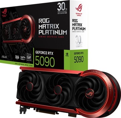 ASUS ROG Matrix Platinum GeForce RTX 5090 30th Anniversary Edition AUF LAGER