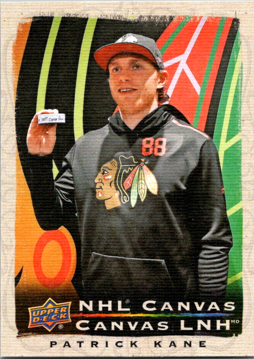 2020-21 Upper Deck Tim Hortons NHL Canvas Patrick Kane Card# C-4