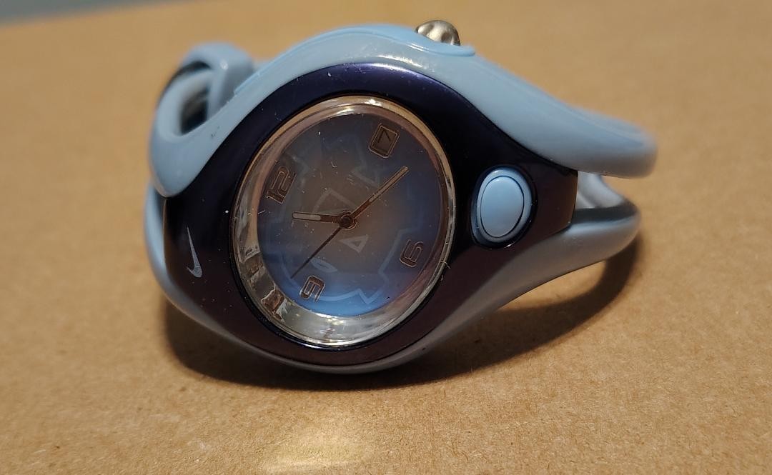 Nike Triax Swift Wrist Watch Lt Blue Colored