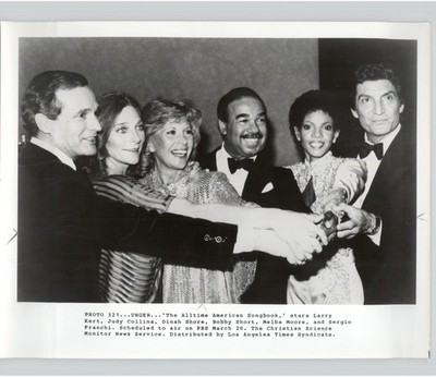Larry Kert, Judy Collins & Cast ''The Alltime American Songbook'' 1982 Press Photo