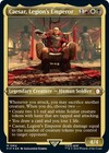 Caesar, Legion's Emperor (Display Commander) - Foil Thick Stock - Fallout