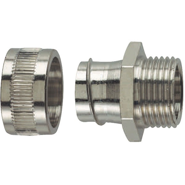 HellermannTyton SC20-FM-PG16 HelaGuard Metallic Conduit Screw Fitting