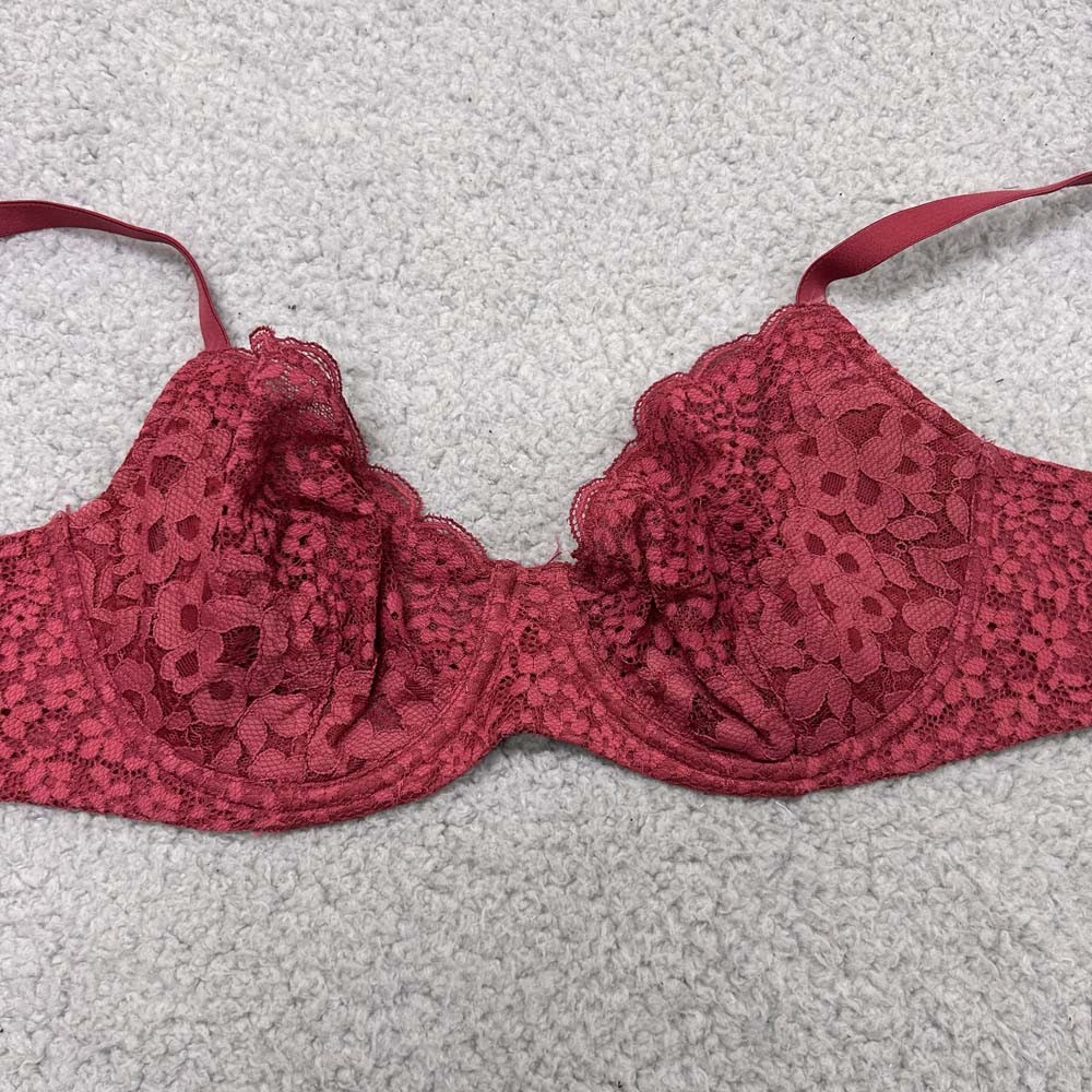 Victoria Secret Bra 34D Balconette Bra Body By Victoria Unlined Demi