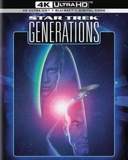 Star Trek Vii: Generations New 4K UHD Blu-ray With Blu-Ray, 4K Mastering, Ac